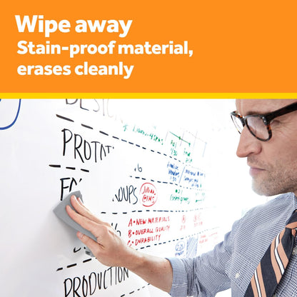 Post-it Dry Erase Whiteboard Film Surface, 3 x 2 ft Roll, White