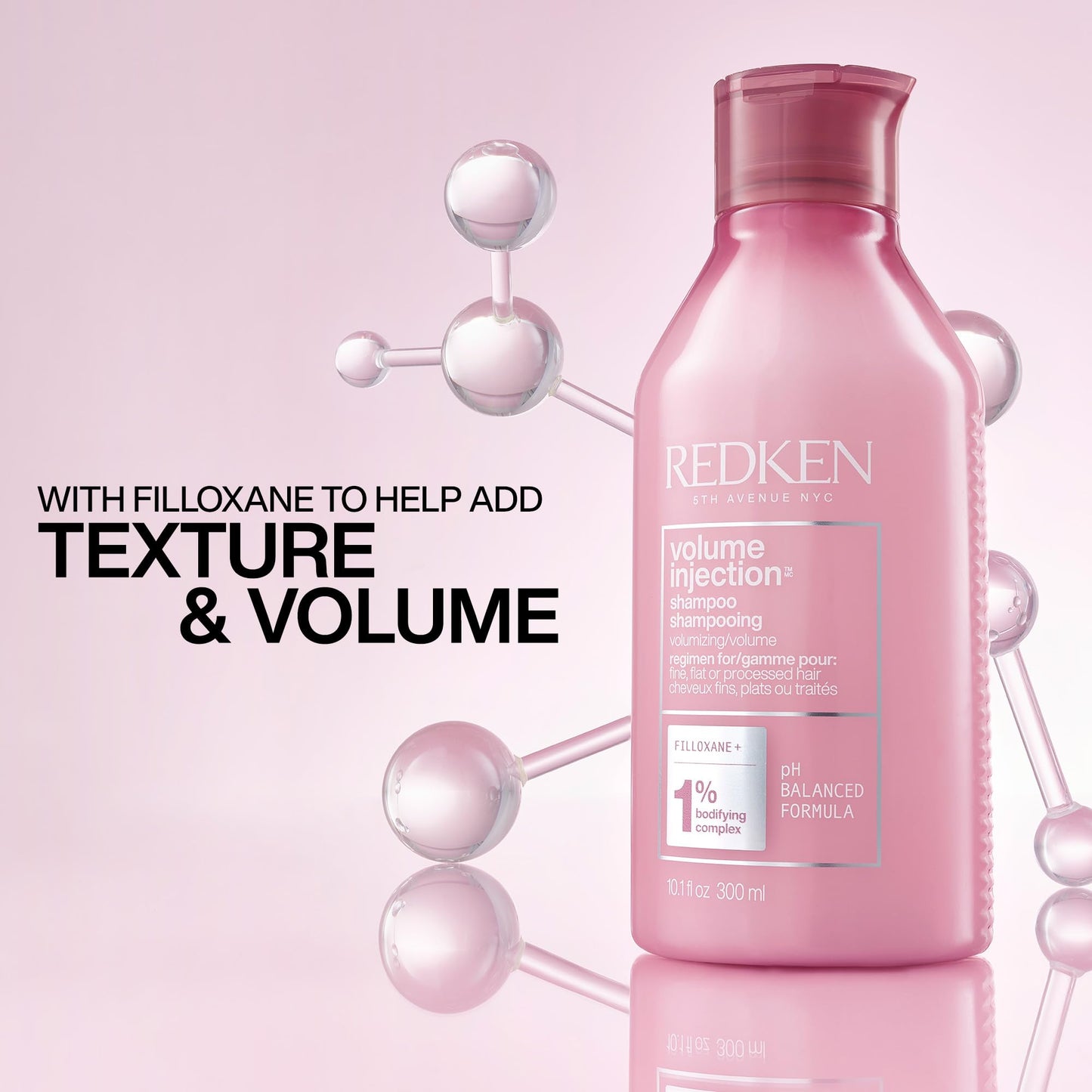 Redken Volume Injection Shampoo, 1000mL Redken