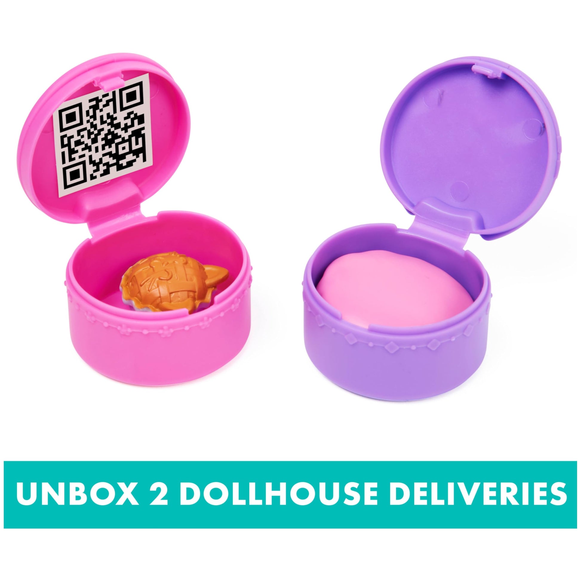 Gabby’s Dollhouse, Bakey with Cakey Kitchen with Figure and 3 Accessories, 3 Furniture and 2 Deliveries, Kids Toys for Ages 3 and up DREAMWORKS GABBY'S DOLLHOUSE