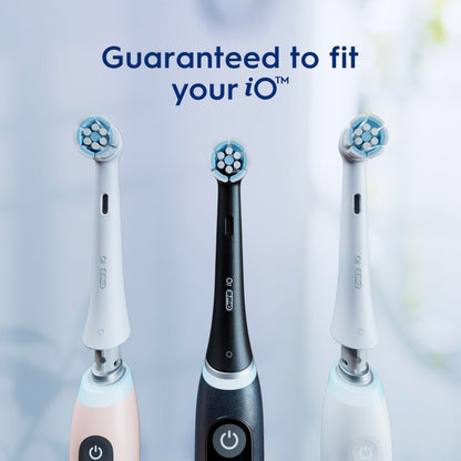 Oral-B iO Gentle Care Replacement Heads, Electric Toothbrush Brush Heads, White, 2 Count