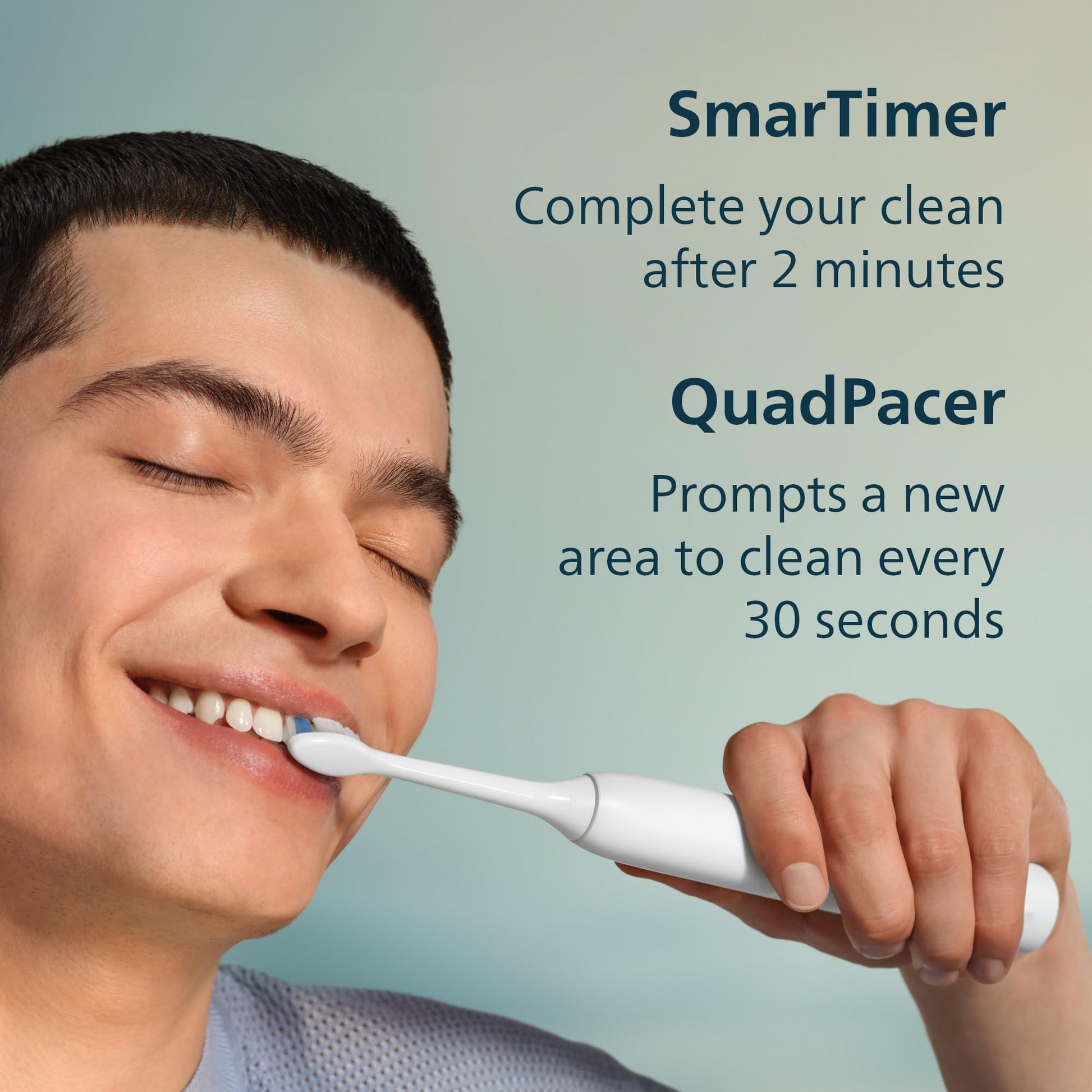 Philips Sonicare 1100 Rechargeable Electric Toothbrush, 1 Brush Head, White Philips Sonicare
