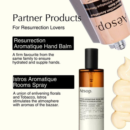 Aesop Resurrection Aromatique Hydrating Hand Wash | Gentle Non-Drying Hand Soap with Mandarin Rind, Rosemary, & Lavender | Moisturizing Kitchen & Bathroom Soap | 16.9 oz Aesop