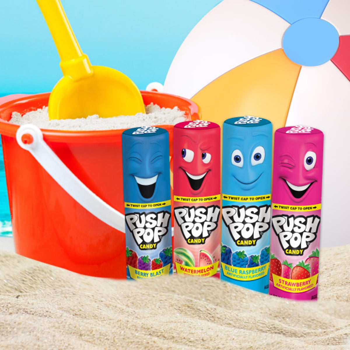 Push Pop - 36 Count Variety Pack - Individually Wrapped Candy, Assorted Flavors
