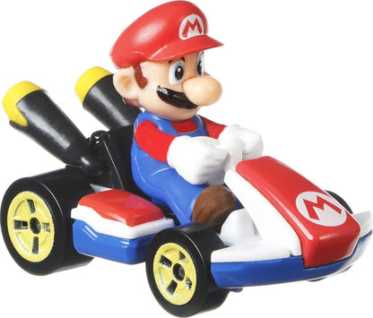 Hot Wheels Mario Kart Set of 4 Die-Cast Toy Cars