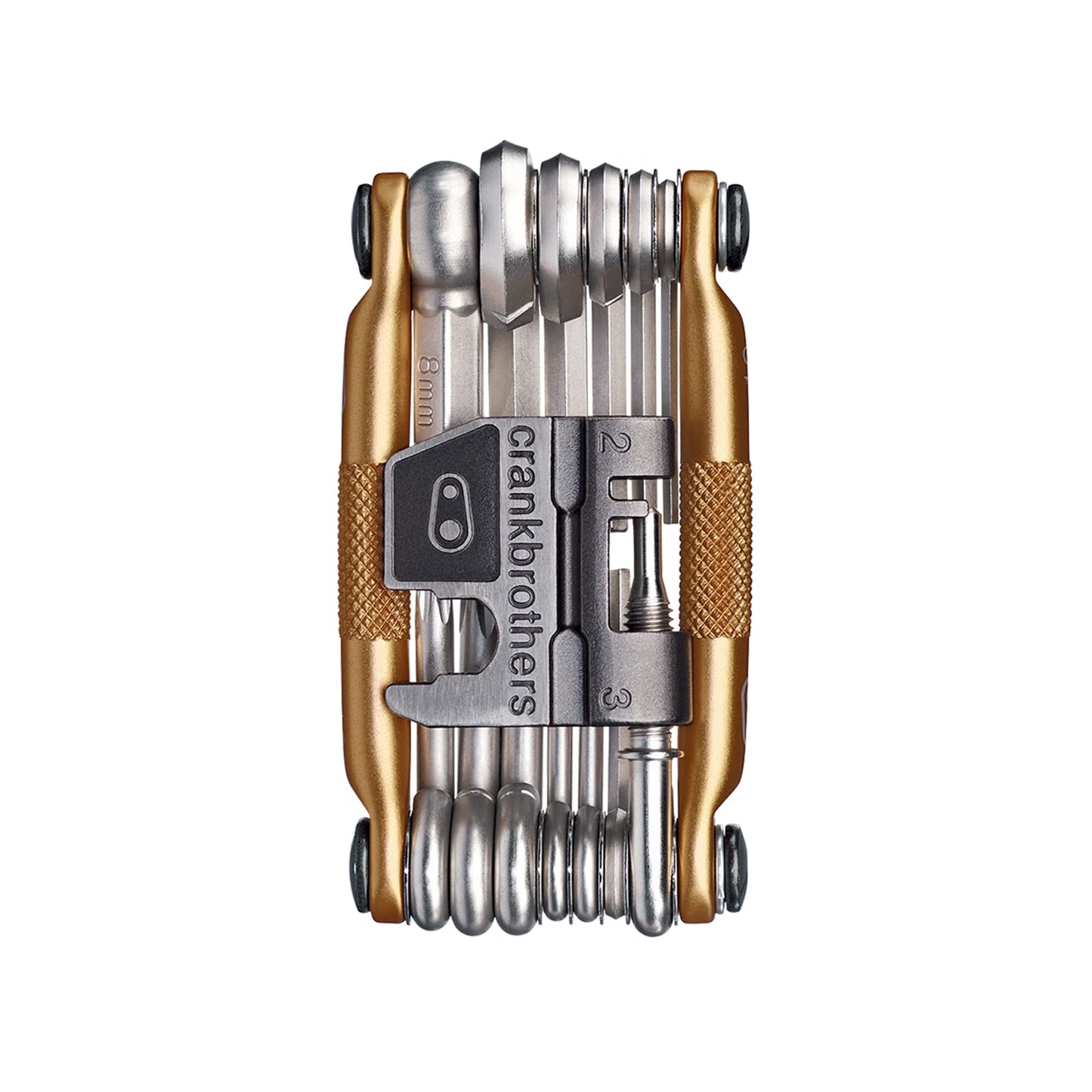 Crank Brothers Multi Bicycle Tool (19-Function, Gold) Crankbrothers