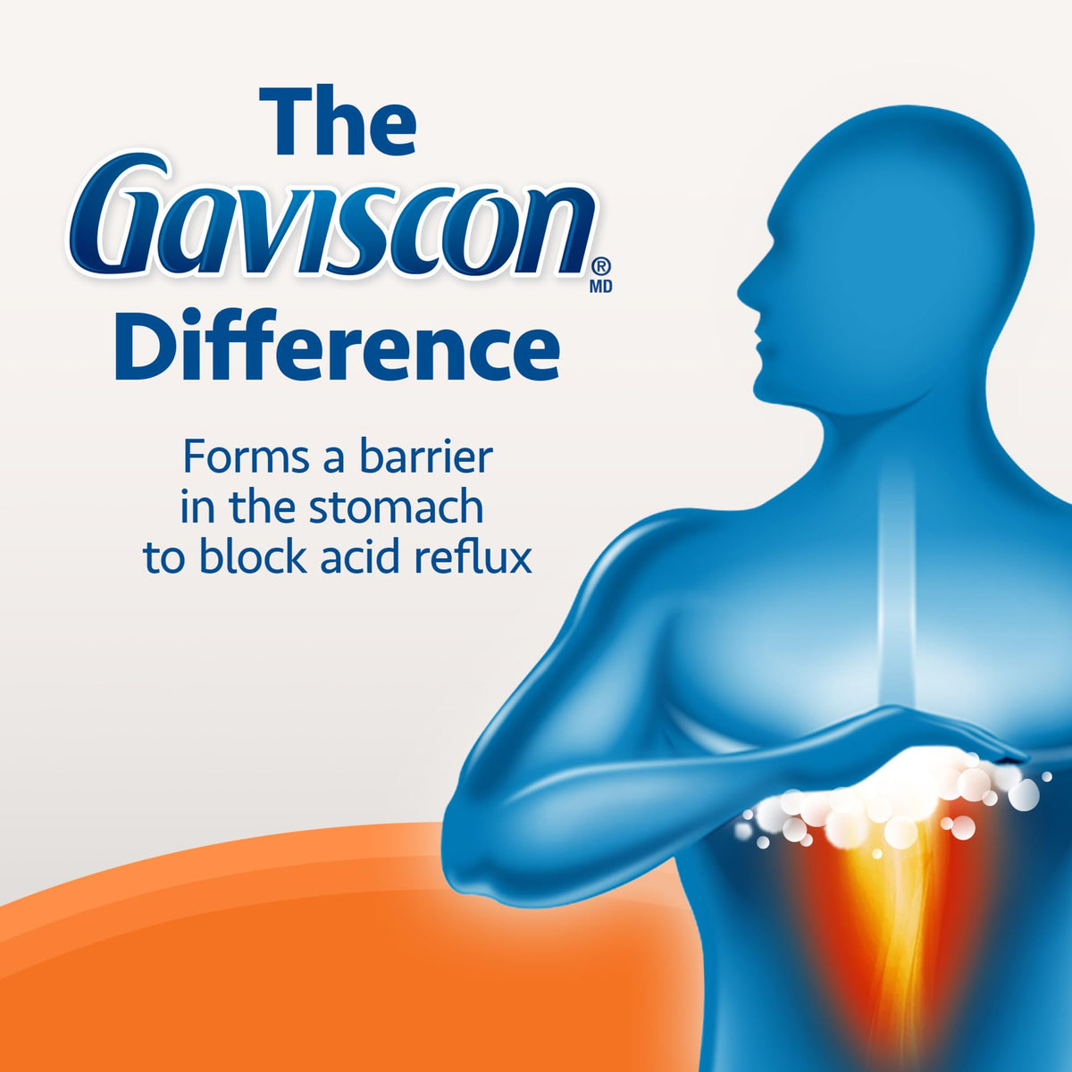 Gaviscon Max Relief Tablets - 50 Count - Chewable Foaming Antacid Tablets for Day and Night Heartburn Relief, Acid Reflux and GERD Relief, Cooling & Refreshing Peppermint - Free of Aluminum & Lactose 🍁 All In One Marketplace Canada