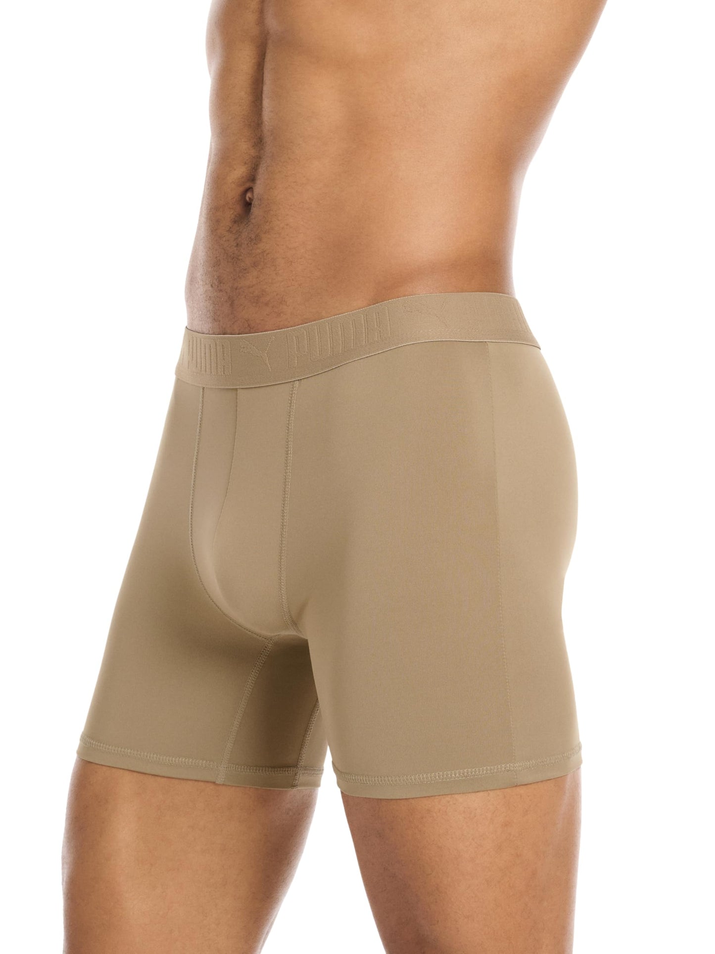 Puma Men's 5 Pack Performance Boxer Briefs, Olive/Blue/Black, Medium 🍁 All In One Marketplace Canada