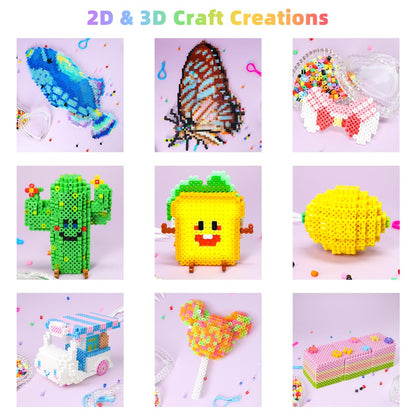 Meland Fuse Beads Kit, 36 Colors 11000 Melting Beads DIY Craft Set for Kids 🍁 All In One Marketplace Canada
