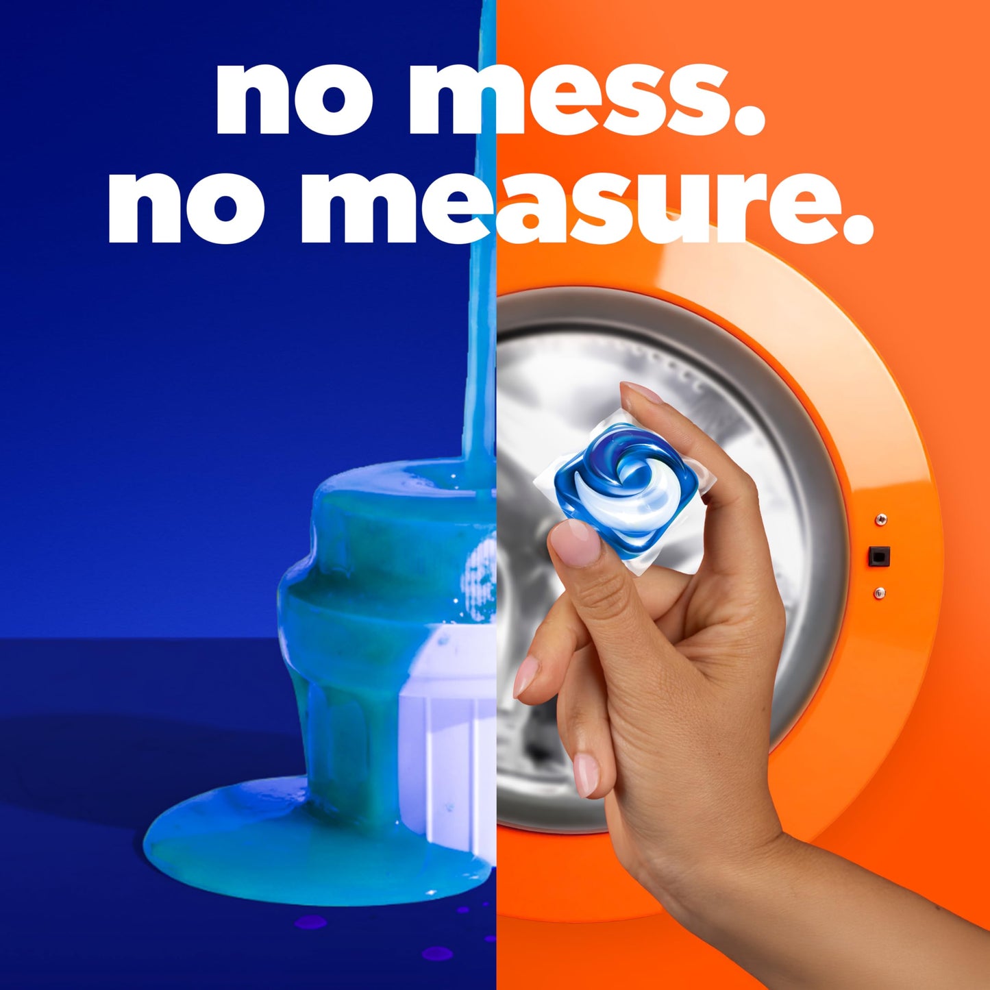 Tide PODS laundry detergent pacs, 3-in-1 Stain Remover, Odor Fighter, Color Protector, HE compatible, Spring Meadow Scent, 112 Count