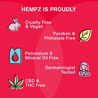 HEMPZ Body Lotion - Pomegranate - Bright Citrus