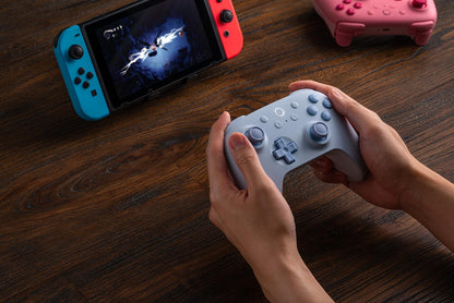 8BitDo Ultimate 2C Bluetooth Controller for Switch/Switch 2, Wireless Controller with 6-Axis Motion Control, Rumble Vibration, Refined D-Pad and Bumpers, and Hall Effect Joysticks (Blue)
