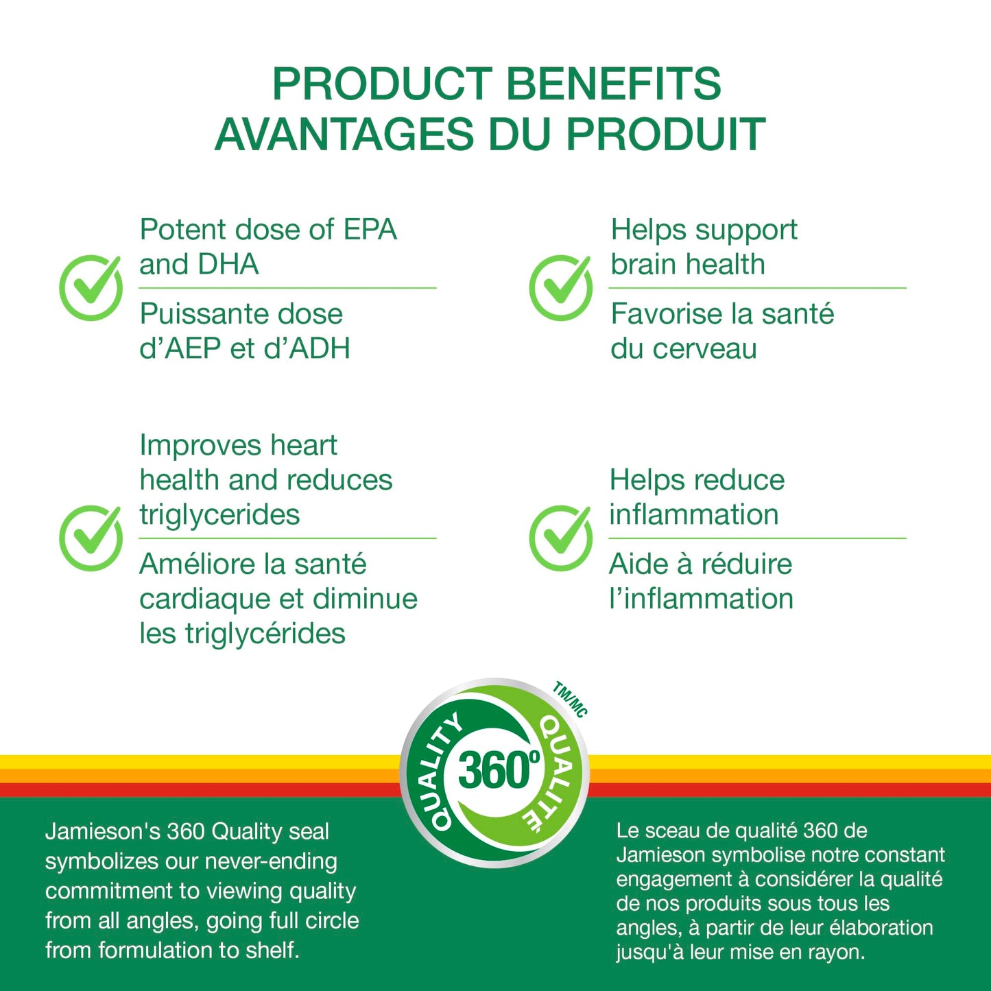 Jamieson Omega-3 Select 1,000 mg, Improves Heart Health, Supports Brain Health, and Reduces Inflammation. With 300 mg EPA and 200 mg DHA, Non-GMO, Gluten-Free, 200 Softgels