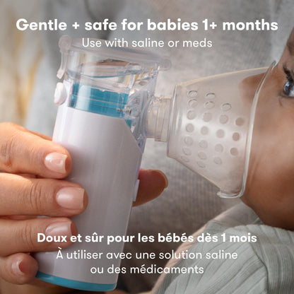 Frida Baby Ultra-Quiet Portable Nebulizer for Babies, Kids & Adults