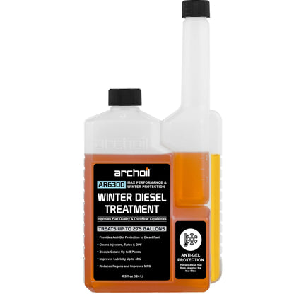 Archoil AR6300 Winter Diesel Treatment (41 oz) Treats 275 Gallons, Diesel Anti-Gel Additive, Lubricity Improver, Cetane Booster, Injector Cleaner, DPF & Turbo Deposit Control 🍁 All In One Marketplace Canada