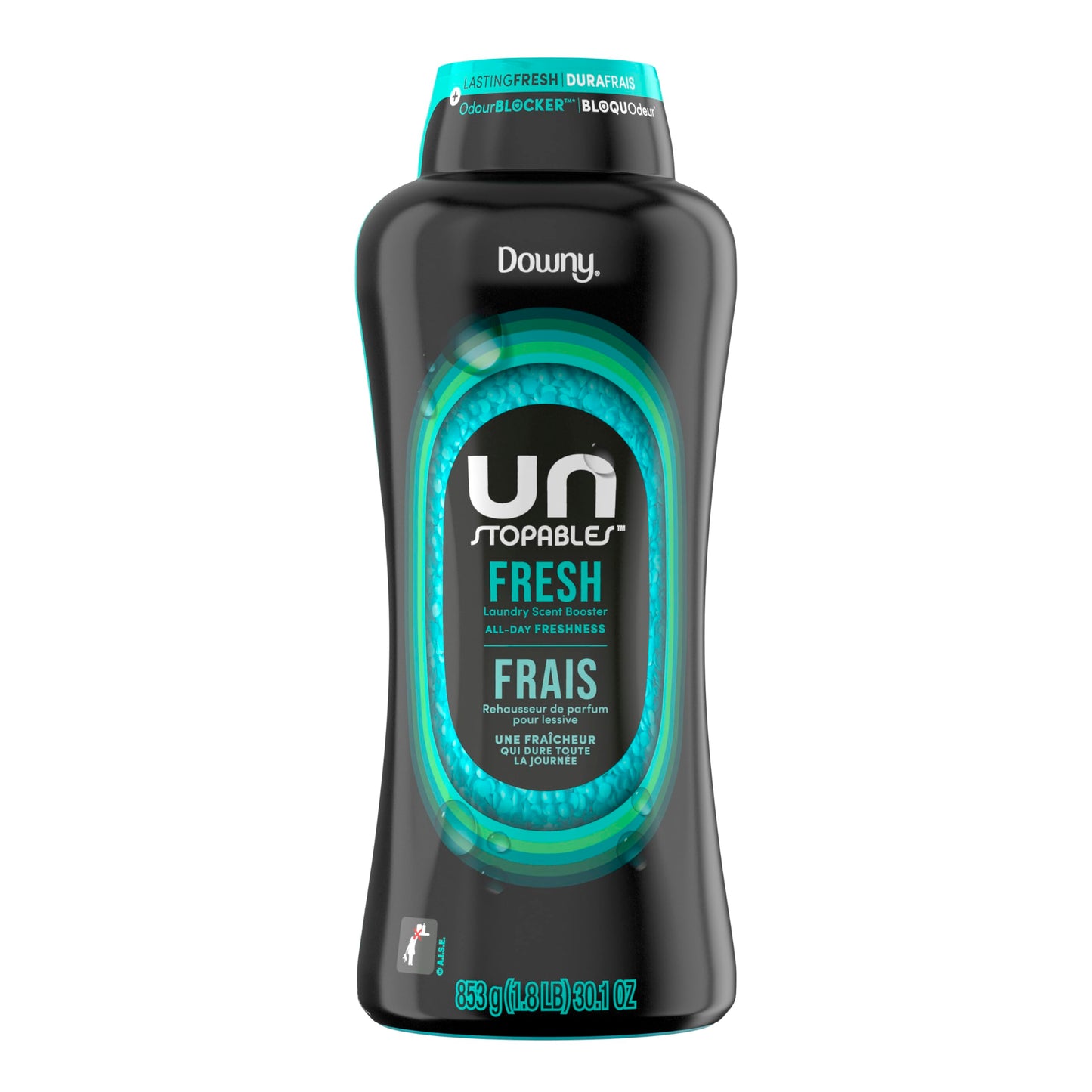 Downy Unstopables In-Wash Laundry Scent Booster Beads, Fresh, 853 Grams