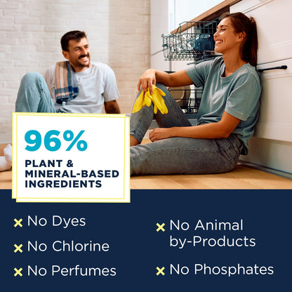 Nature Clean Automatic Dishwasher Pacs, Fragrance-Free, 60 Count