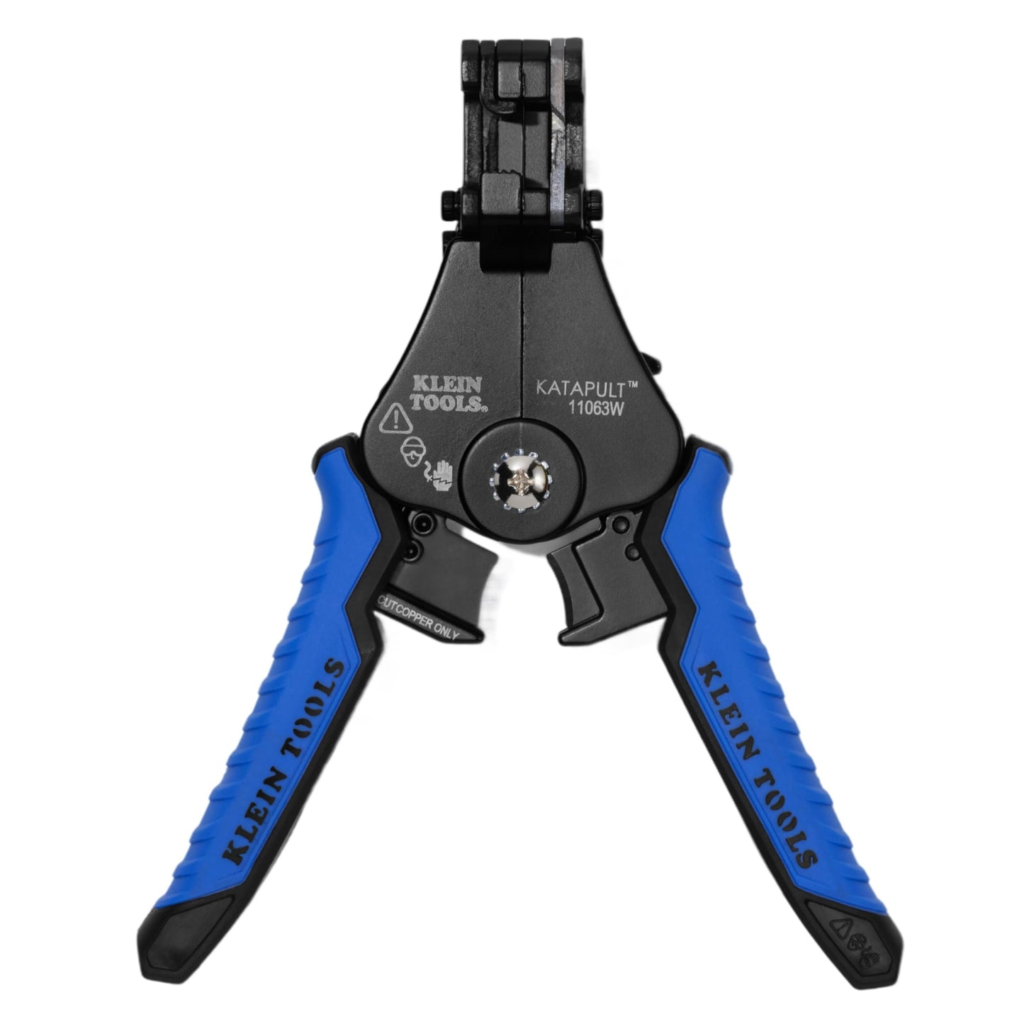 Klein Tools 11063W Wire Cutter/Stripper, Heavy Duty Automatic Tool for 8-20 AWG Solid and 10-22 AWG Stranded Electrical Wire KLEIN TOOLS