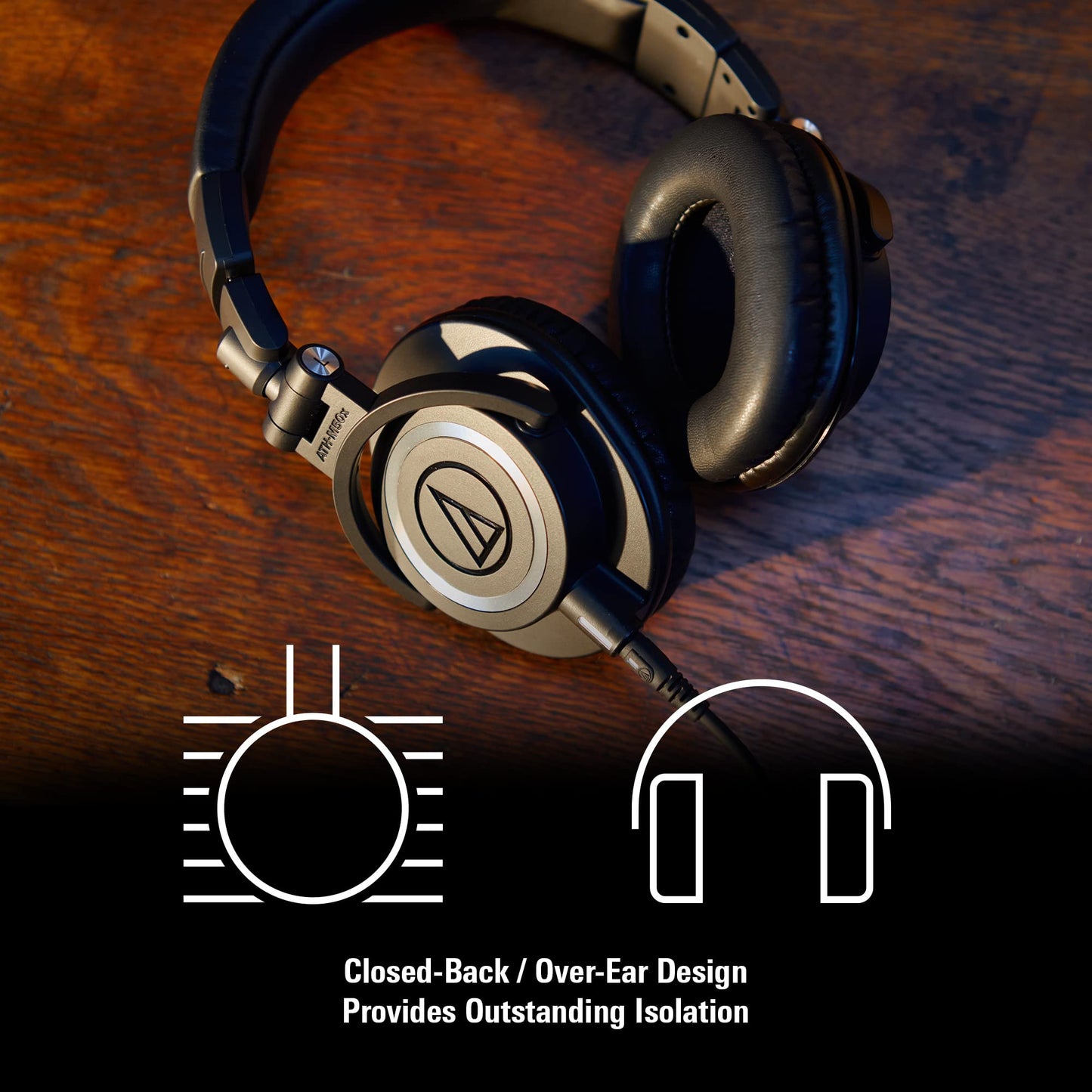 Audio Technica ATH-M50x Professional Headphones