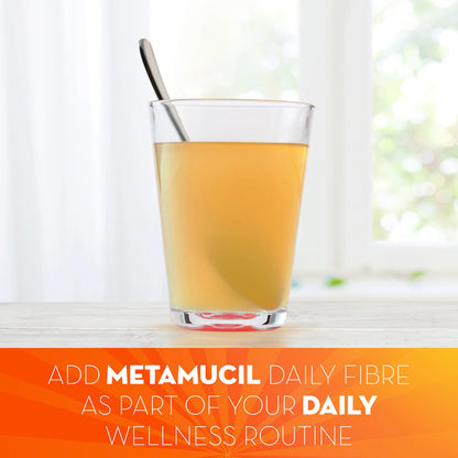 Metamucil, Daily Psyllium Husk Powder Supplement, Sugar-Free, 4-in-1 Fibre for Digestive Health, Unflavoured Smooth Flavored Drink, 114 Servings - Available at All In One Marketplace Canada