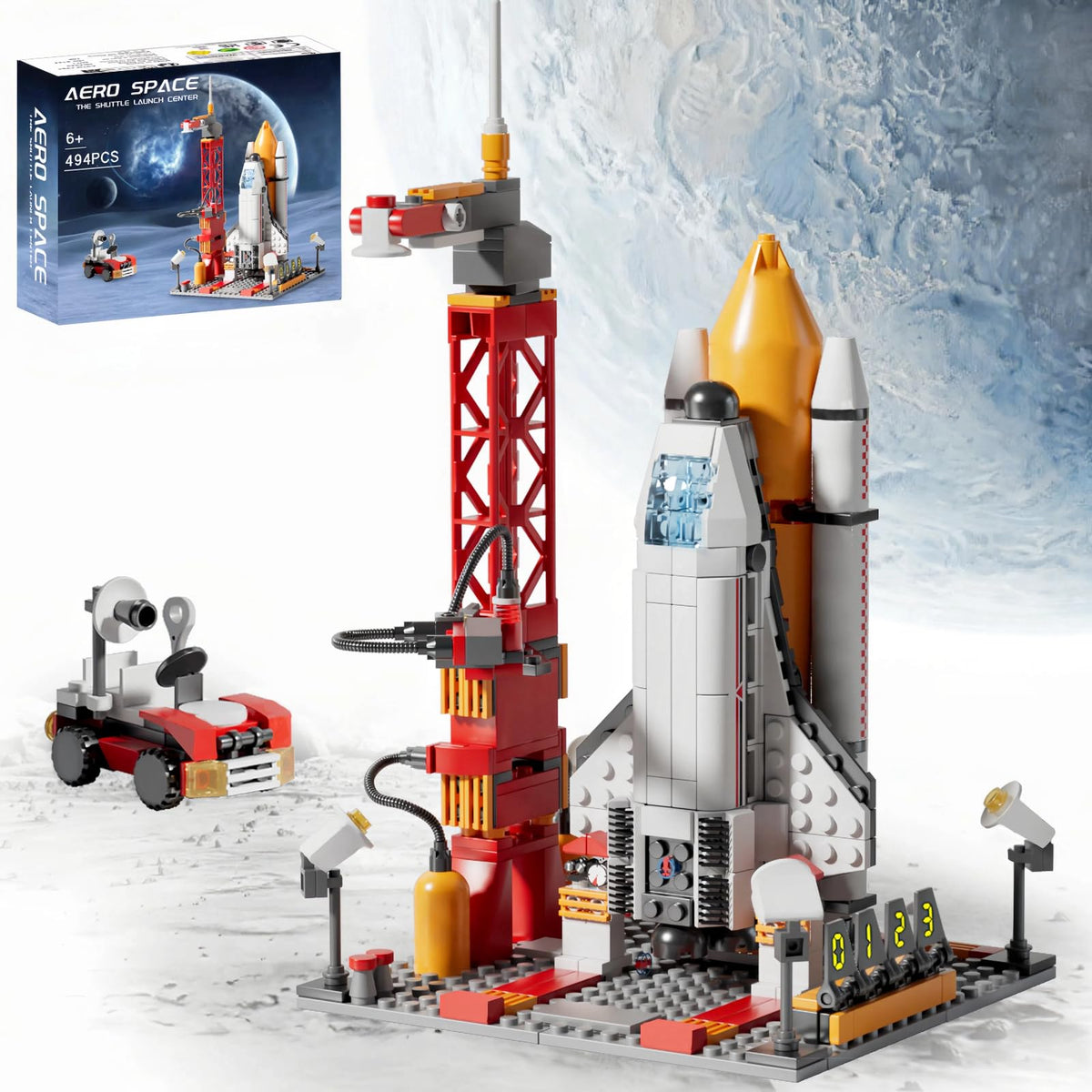 City Space Exploration Shuttle Building Sets Toys for Kids 🍁 All In One Marketplace Canada
