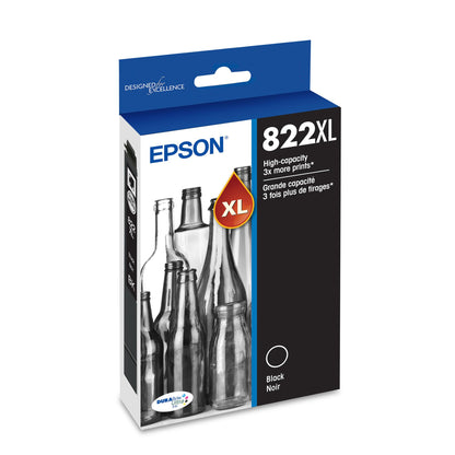 Epson 822XL Genuine High Capacity Black Ink Cartridge T822XL120 Epson