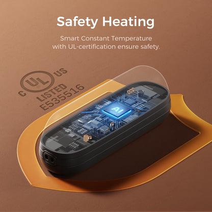 OCOOPA 2 in 1 Magnetic Rechargeable Hand Warmers, UT2s Mini Electric Handwarmers 2 Pack, Split USB-C, Reusable Portable Pocket Heater, Raynauds, Golf, Christmas, Tech Gifts for Women Men 🍁 All In One Marketplace Canada