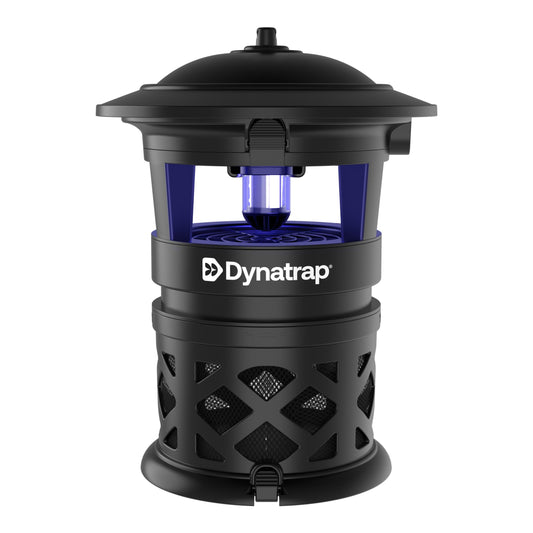 Dynatrap 1/2 Acre LED Outdoor Insect Trap – Traps Mosquitoes, Flies, Moths, Wasps, Gnats, & Other Flying Insects - Bug Zapper Alternative - DT1130-CA