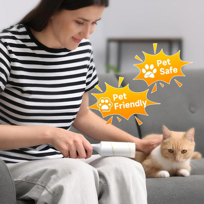 Lint Roller for Pet Hair Extra Sticky, 800 Sheets with 4 Durable Handles and Strong Paper Refills, Pet Hair Roller for Dogs and Cats, Lint Remover for Clothes, Carpet, and Furniture