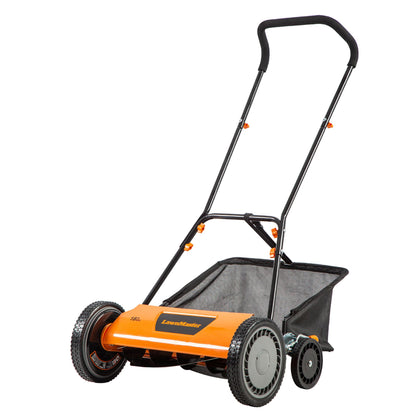 LawnMaster LMRM1801 Push Reel Lawn Mower 18-Inch 5-Blade 🍁 All In One Marketplace Canada