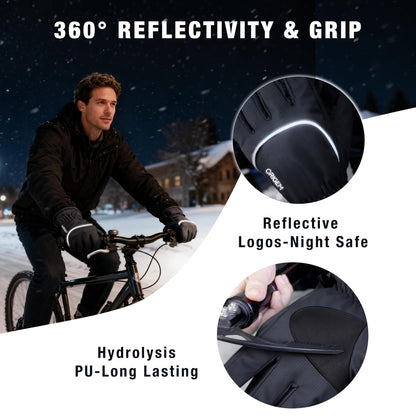 Origem Warm Waterproof Winter Gloves for Men Women, 3M Thinsulate Fleece 🍁 All In One Marketplace Canada