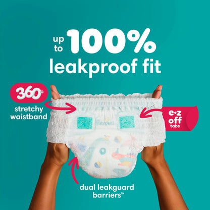 Pampers Diapers - Cruisers 360 degrees - Size 5, 56 Count, up to 100% Leakproof Fit, Designed for Active Babies, Pull On Diaper, EZ Off Tabs Designed for Easy Changes 🍁 All In One Marketplace Canada