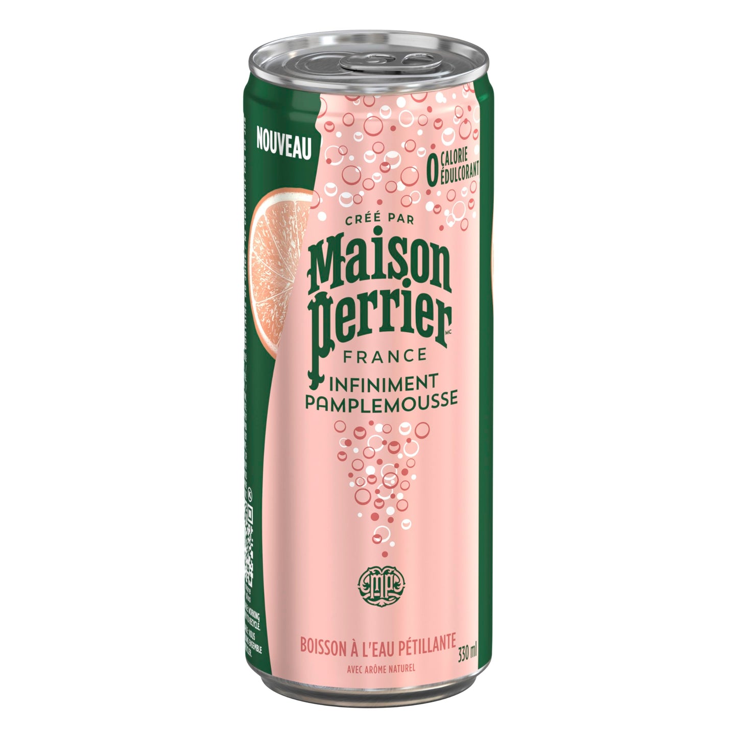 Maison Perrier Forever Grapefruit, Sparkling Water Beverage, 24 x 330ml Maison Perrier