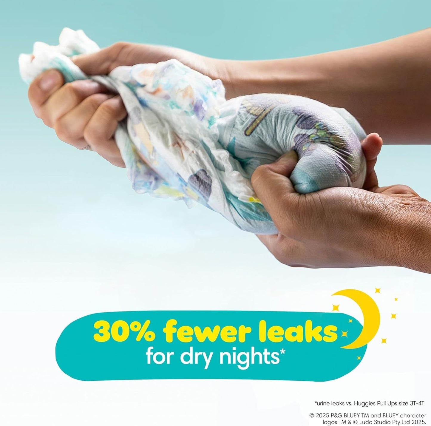 Pampers Easy Ups Girls & Boys Potty Training Pants, Size 5 (3T4T), Peppa Absorbent Training Underwear, Up to 100% Leakproof Day and Night, Hypoallergenic, 1 Pack (Count of 124) Pampers