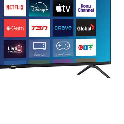 Philips 50PQL7676/F6 7600 Series 50-Inch 4K UHD QLED Roku TV