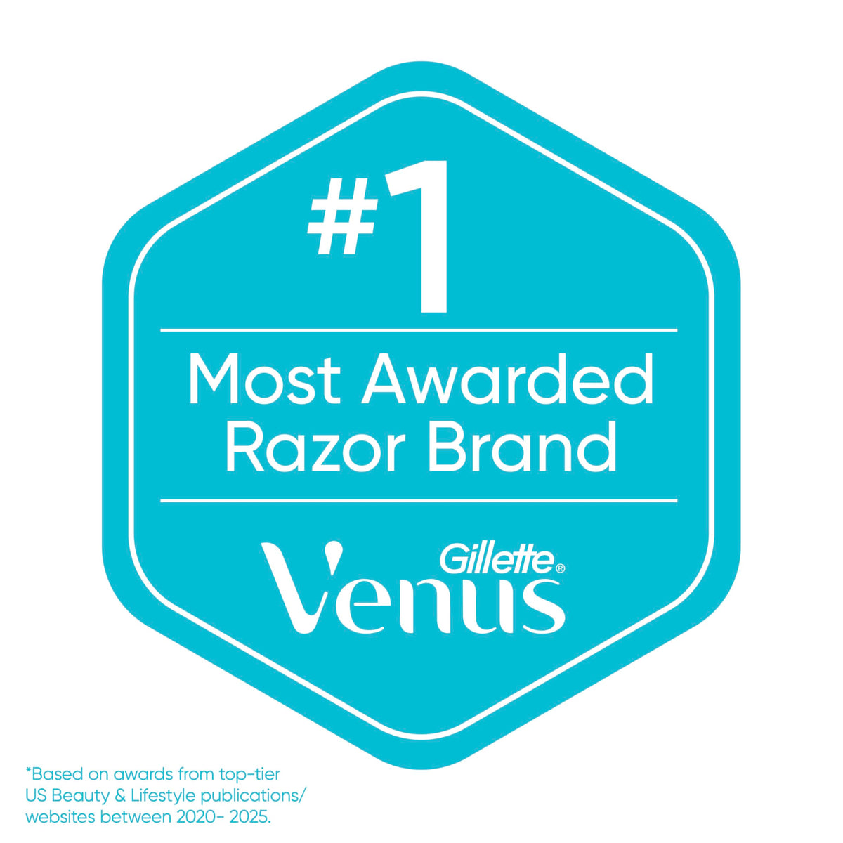 Gillette Venus Comfortglide White Tea Women's Razor - 1 Handle + 4 Refills