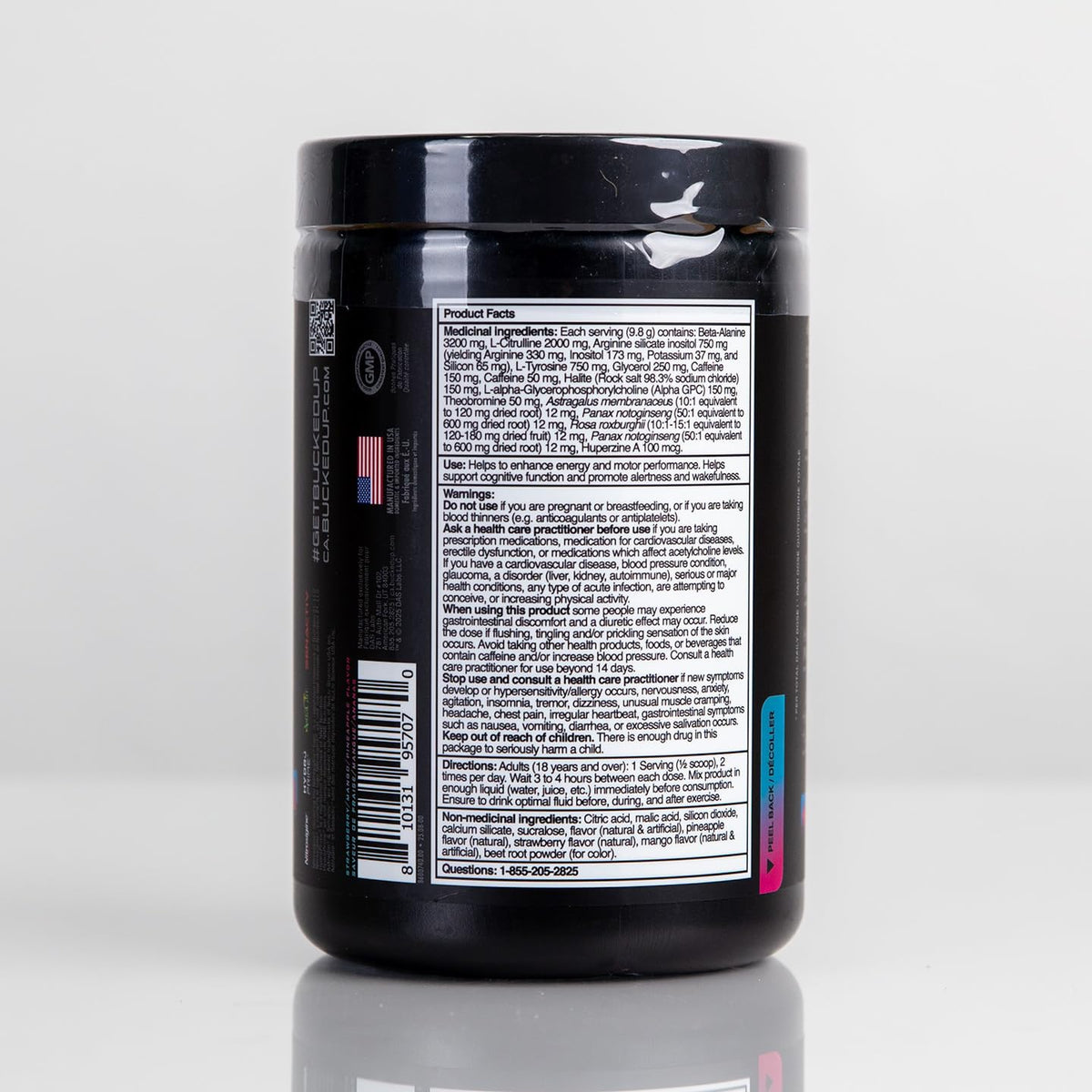 Bucked Up Mother Bucker High-Stimulant Nootropic Pre-Workout (40 Serves, Miami)
