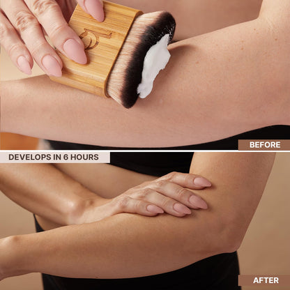 Self Tanner Tanning Lotion - Made with Natural & Organic Ingredients, Sunless Tanning Lotion for Body, Perfect Self Tan for Women & Men for a Natural Looking Glow, Fair to Medium - Available at All In One Marketplace Canada