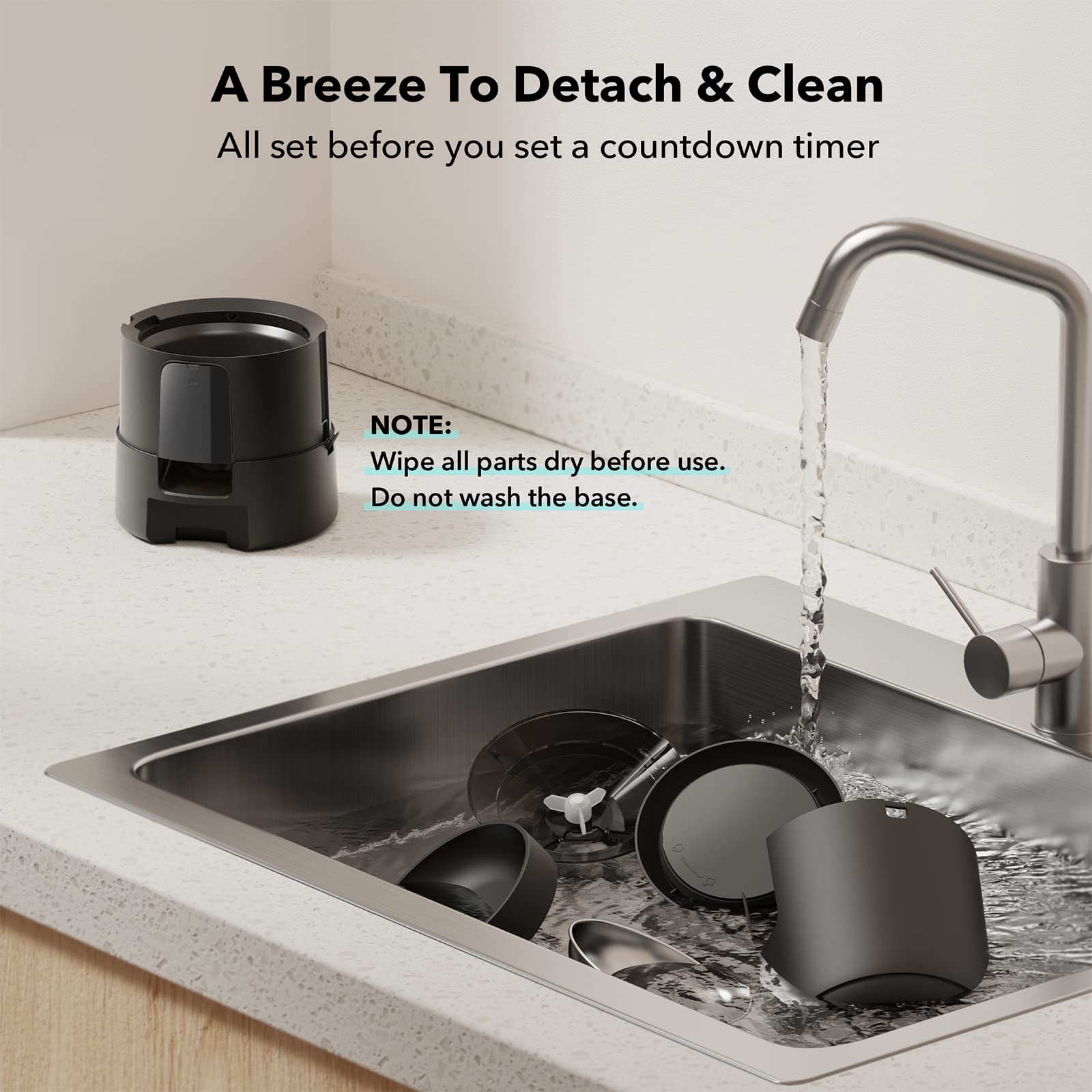 PETLIBRO Automatic Cat Feeder, 2L Timed Cat Feeder with 180-Day Battery Life, Automatic Pet Feeder for Cat & Dog, Cat Food Dispenser Program 1-6 Meals Control, Automatic Dog Feeder for Dry Food - Available at All In One Marketplace Canada
