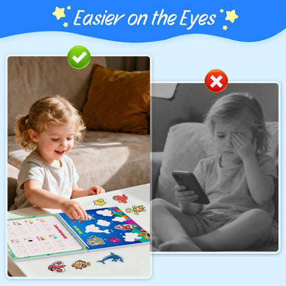 Busy Book for Toddlers 3+, Preschool Learning Activities with 30 Themes Prek Preschool Workbooks, Montessori Educational Learning Toys Activity Books for Christmas Birthdays Gifts Boys Girls 🍁 All In One Marketplace Canada