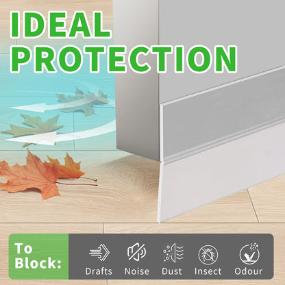 Door Weather Stripping Door Seal, 1.4in Silicone Seal Strip 🍁 All In One Marketplace Canada