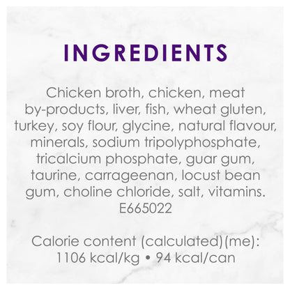 Fancy Feast Chunky Wet Cat Food, Chicken Feast - 85 g Can (24 Pack) 🍁 All In One Marketplace Canada