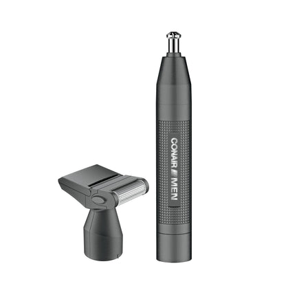 Conair The Barber Shop Pro Series Battery Operated Diamond Head Nose/ear Trimmer, 0.35 Pounds