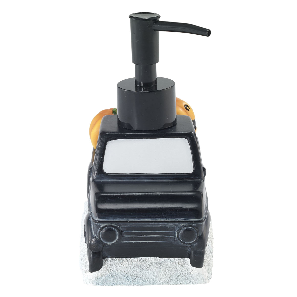 Distributeur de savon d'Halloween Avanti Linens, camion noir avec pompe