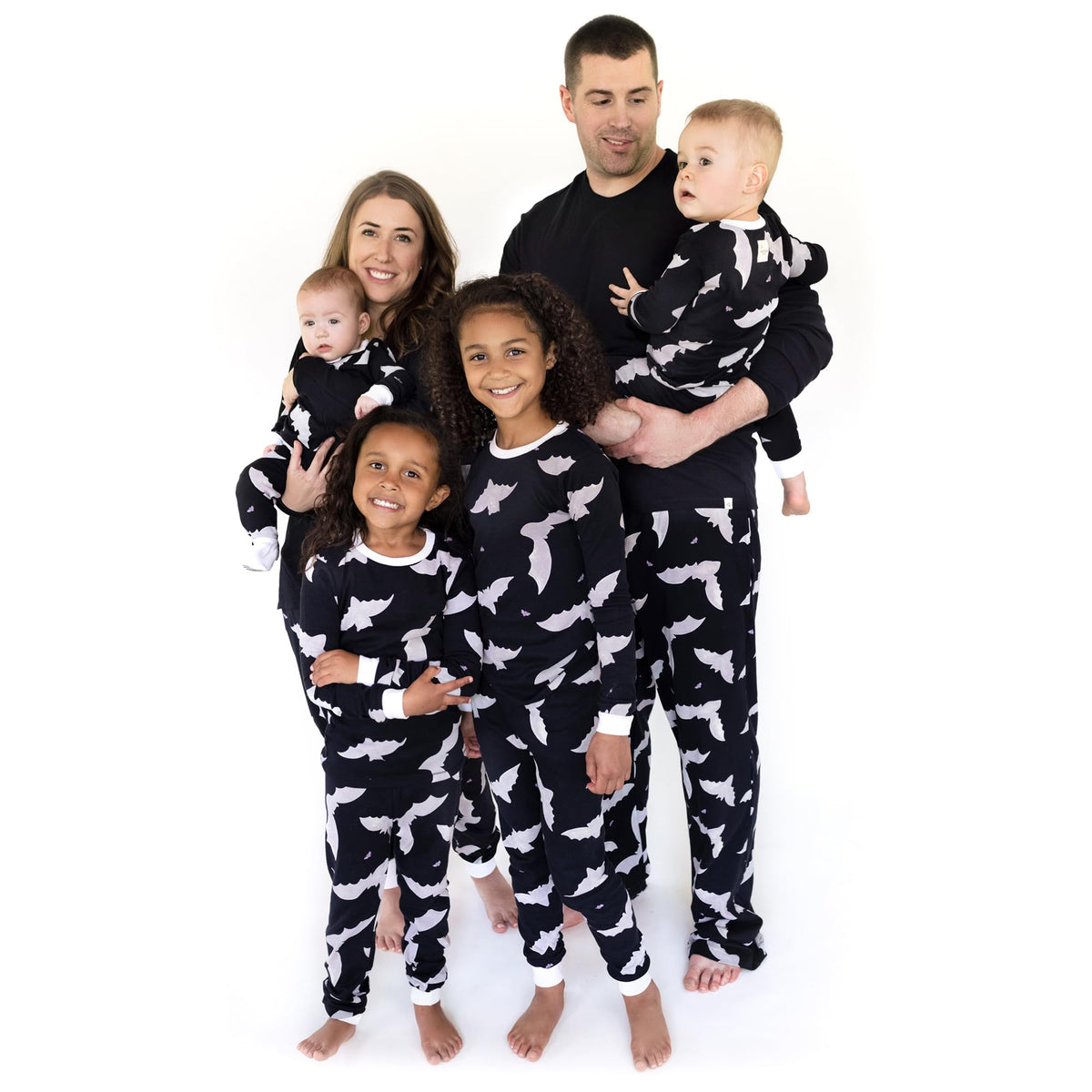 Burt's Bees Baby and Family Matching Holiday Organic Cotton Pajamas, Halloween Bats, 12 Months
