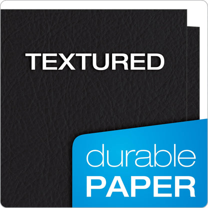 Oxford Twin Pocket Folders, Letter, Black, 25/Box 🍁 All In One Marketplace Canada