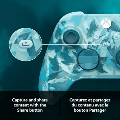 Manette sans fil XBOX – Édition spéciale Ice Breaker – XBOX Series X|S, XBOX One, PC et appareils compatibles Cloud