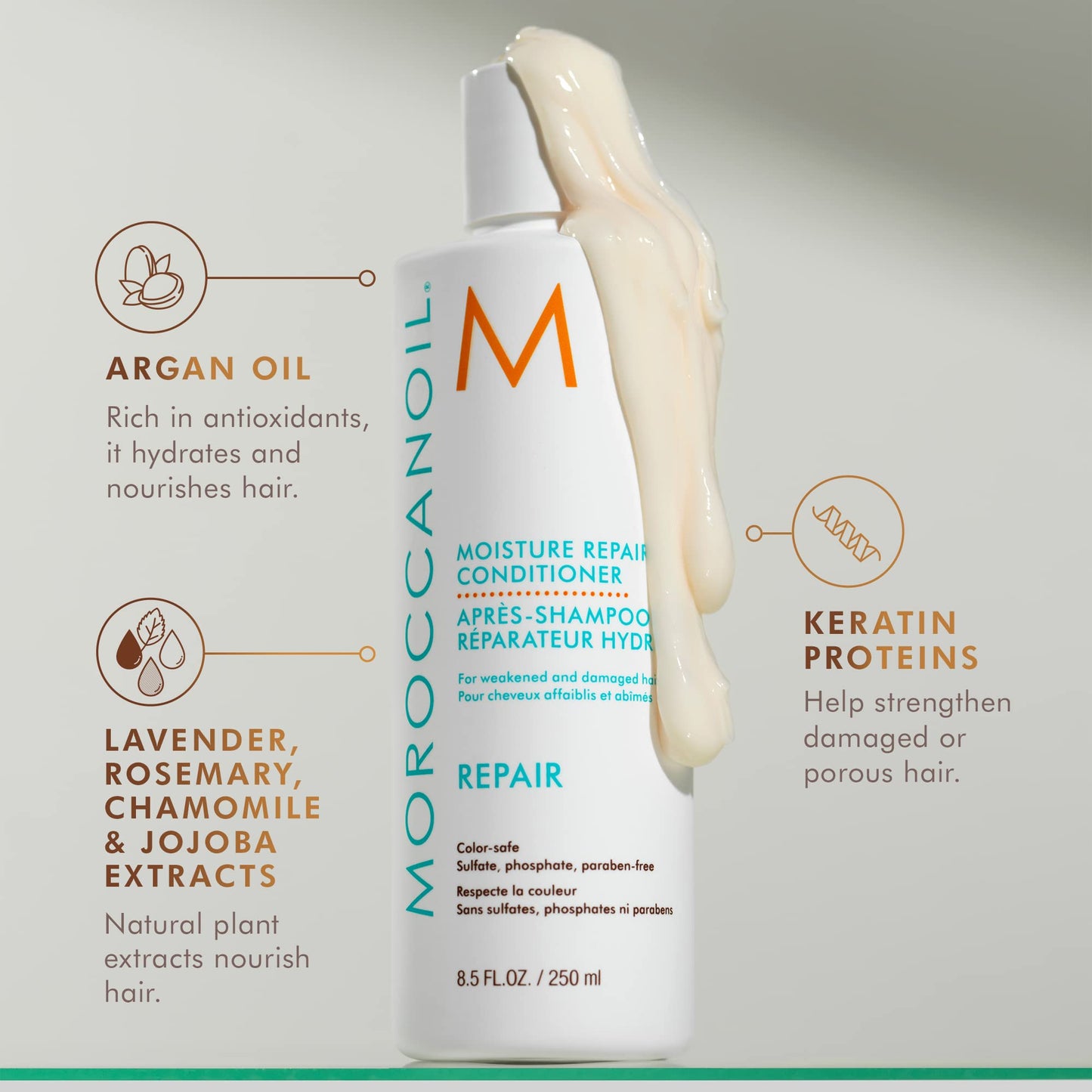 Moroccanoil Moisture Repair Conditioner, 8.5 Fl. Oz. Moroccanoil