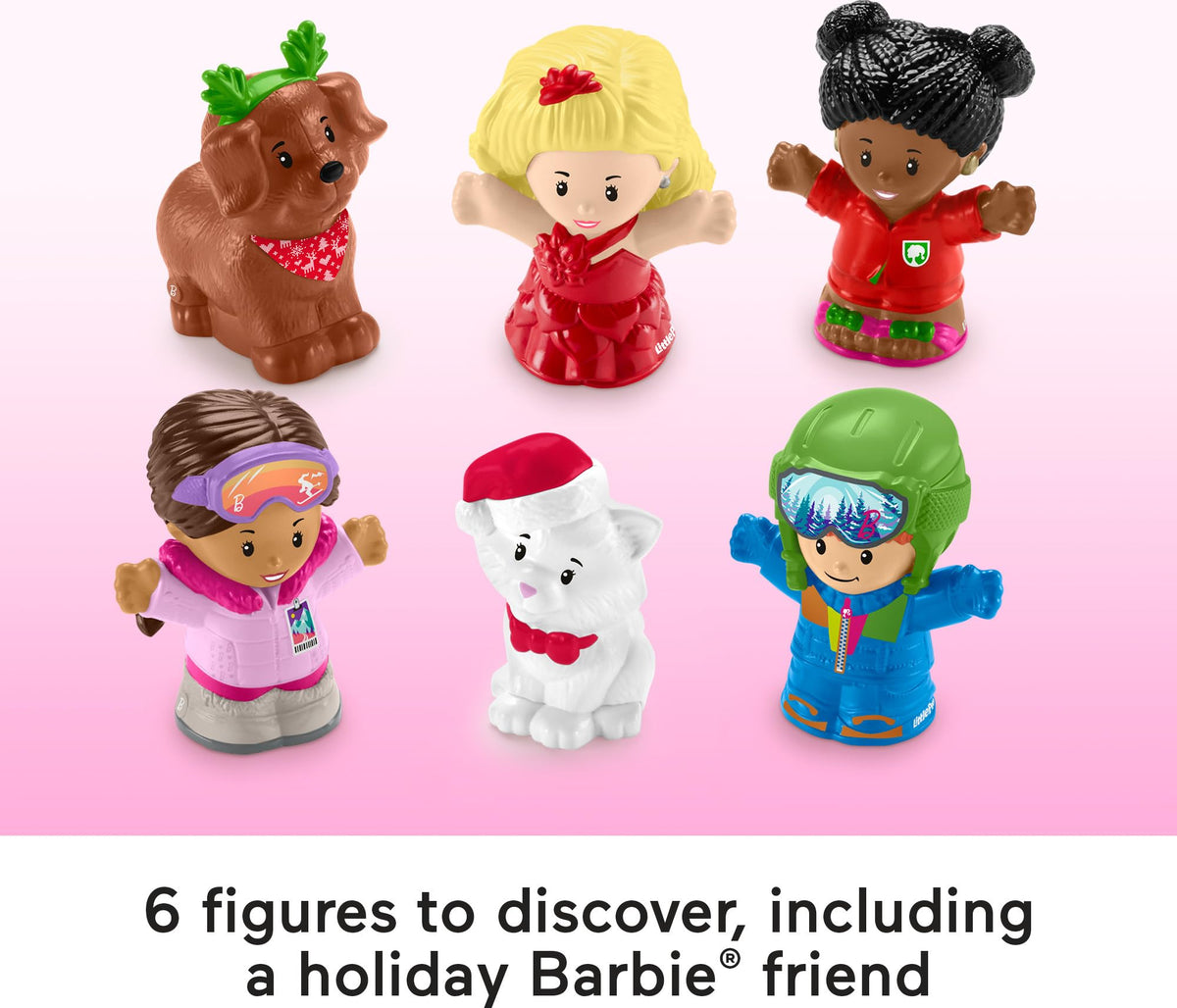 Fisher-Price Little People Barbie Advent Calendar and Toddler Playset, 24 Christmas Figures and Play Pieces 🍁 All In One Marketplace Canada