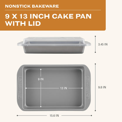 Farberware - Nonstick Cake Pan with Lid, Bakeware 🍁 All In One Marketplace Canada