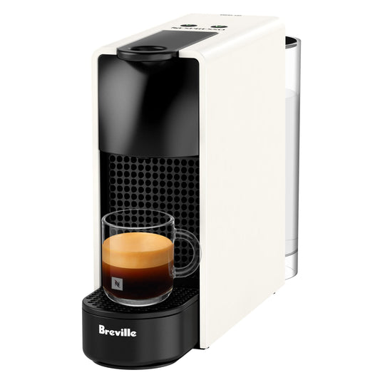 Nespresso Essenza Mini Single Serve Espresso Machine by Breville, White - Available at All In One Marketplace Canada
